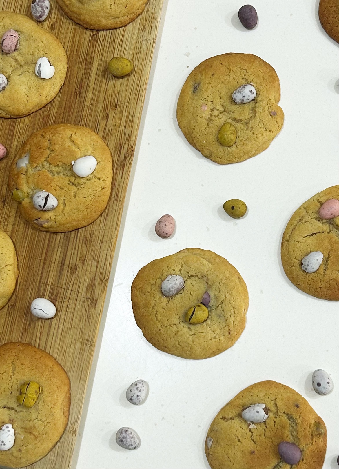 Easter Egg Chocolate Cookies